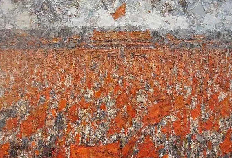 杭州師范大學教授，碩士生導師李成民油畫作品欣賞